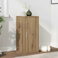vidaXL Scarpiera Rovere Artigianale 32x35x70 cm in Legno Multistrato