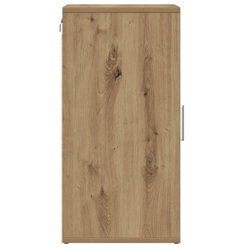 vidaXL Scarpiera Rovere Artigianale 32x35x70 cm in Legno Multistrato