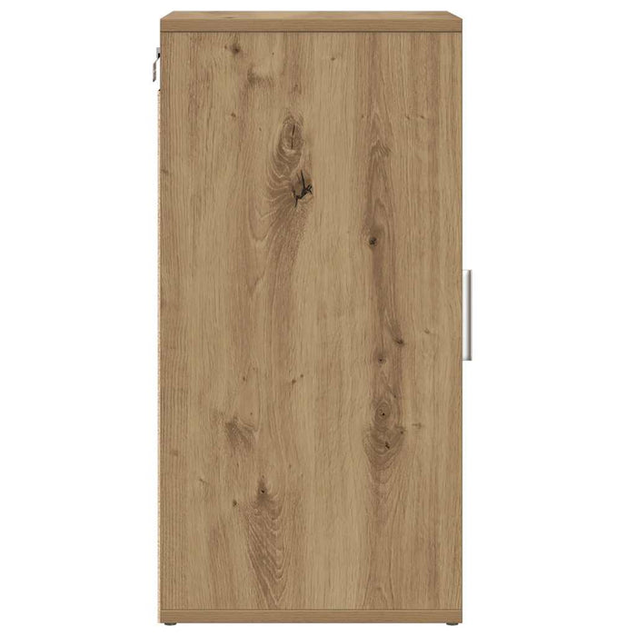 vidaXL Scarpiera Rovere Artigianale 32x35x70 cm in Legno Multistrato