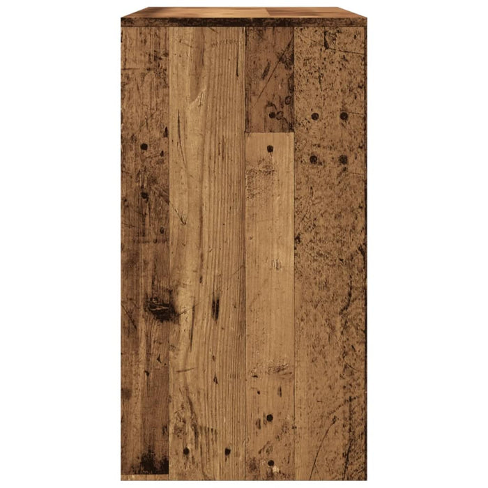 Tavolino Consolle Legno Vecchio 89x41x76,5 cm in Truciolato 856774