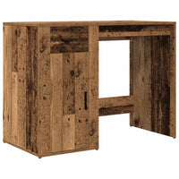 vidaXL Scrivania Legno Antico 100x49x75 cm in Legno Multistrato