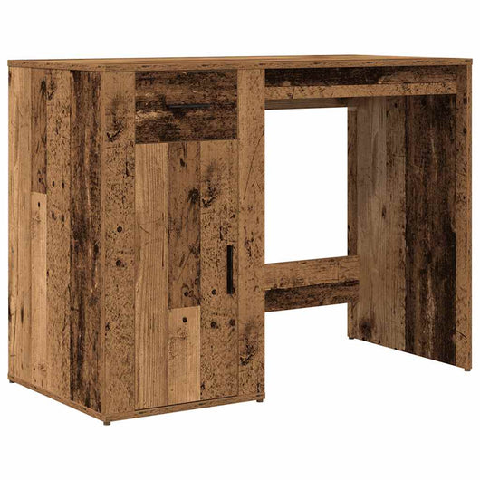 vidaXL Scrivania Legno Antico 100x49x75 cm in Legno Multistrato
