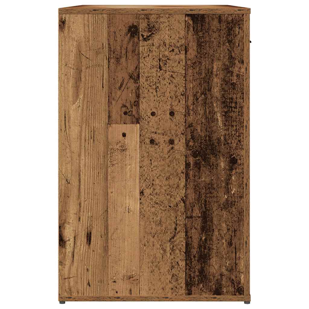vidaXL Scrivania Legno Antico 100x49x75 cm in Legno Multistrato