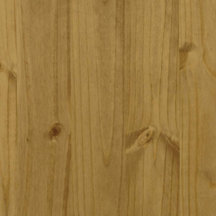 Porta per Granaio CORONA 80x210 cm in Legno Massello di Pino 4103416