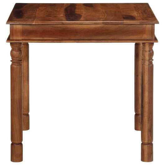 Tavolo da Pranzo 80x80x77 cm Legno Massello di Acacia 4102365