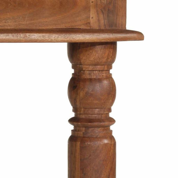 Tavolo da Pranzo 80x80x77 cm Legno Massello di Acacia