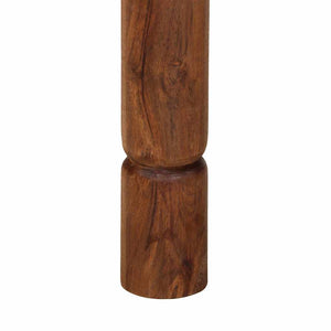 Tavolo da Pranzo 80x80x77 cm Legno Massello di Acacia 4102365