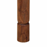 Tavolo da Pranzo 80x80x77 cm Legno Massello di Acacia