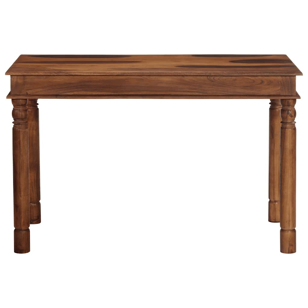 Tavolo da Pranzo 120x60x77 cm in Legno Massello di Acacia