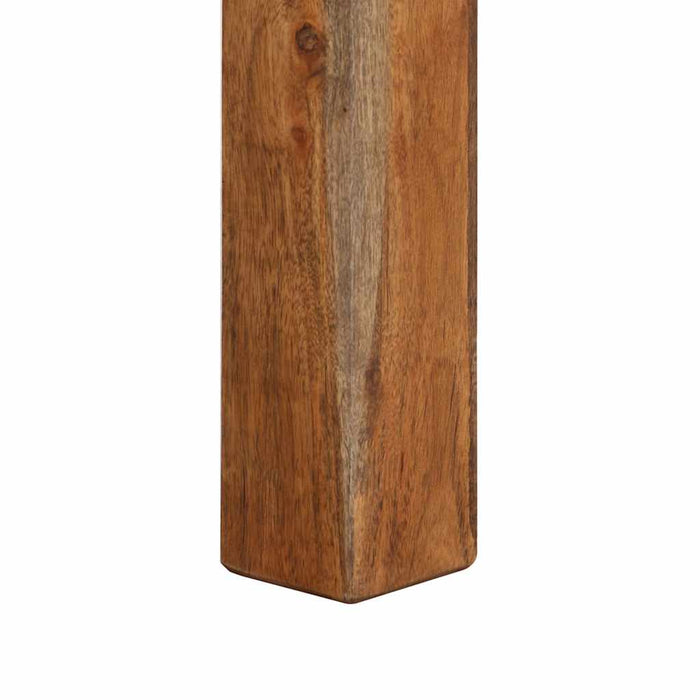 vidaXL Panca 110 cm in Legno Massello di Acacia