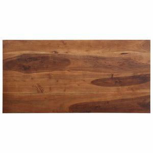 Tavolo da Pranzo 120x60x76 cm in Legno Massello di Acacia