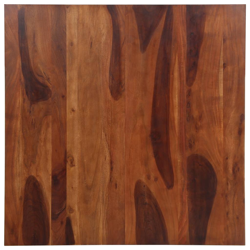 Tavolo da Pranzo 120x120x77 cm Legno Massello di Acacia 4102379