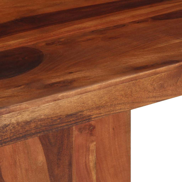 vidaXL Tavolo da Pranzo 120x120x77 cm Legno Massello di Acacia