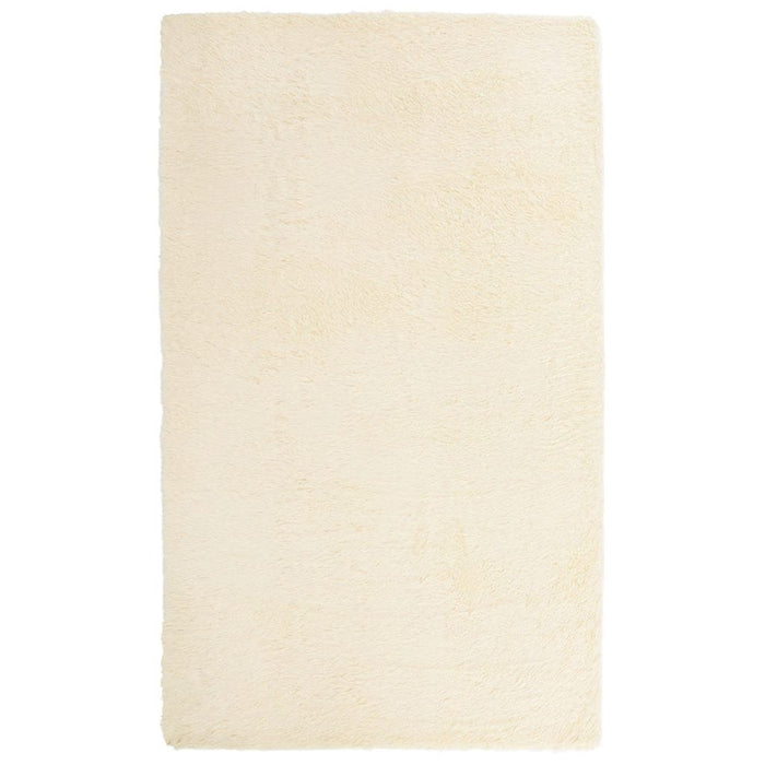 vidaXL Tappeto Shaggy a Pelo Lungo NAVARRA Crema 60x100 cm poliestere