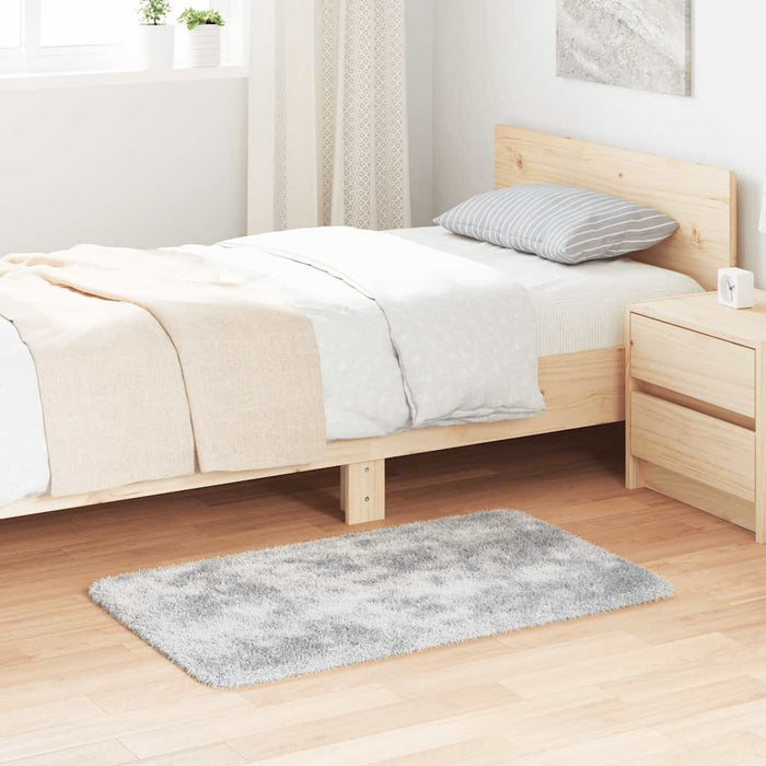 vidaXL Tappeto Shaggy a Pelo Lungo NAVARRA Grigio Argento 60x100 cm