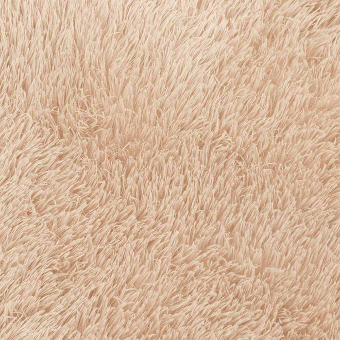 vidaXL Tappeto Shaggy a Pelo Lungo NAVARRA Beige 80x150 cm poliestere