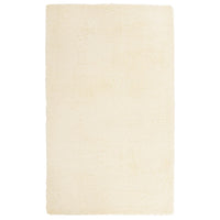 Tappeto Shaggy a Pelo Lungo NAVARRA Crema 80x150 cm poliestere 4102815