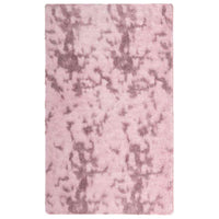 Tappeto Shaggy a Pelo Lungo NAVARRA Rosa Antico 80x150 cm 4102817