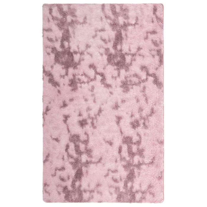 Tappeto Shaggy a Pelo Lungo NAVARRA Rosa Antico 80x150 cm 4102817
