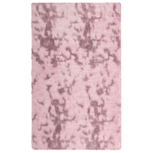 Tappeto Shaggy a Pelo Lungo NAVARRA Rosa Antico 80x150 cm