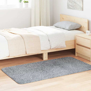 vidaXL Tappeto Shaggy a Pelo Lungo NAVARRA Grigio Chiaro 80x150 cm