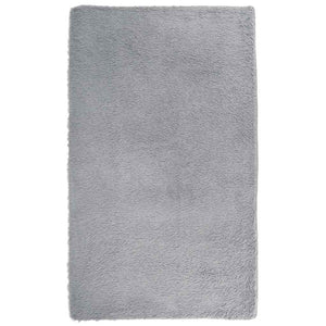 Tappeto Shaggy a Pelo Lungo NAVARRA Grigio Argento 80x150 cm