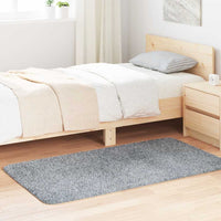 Tappeto Shaggy a Pelo Lungo NAVARRA Grigio Argento 80x150 cm 4102820