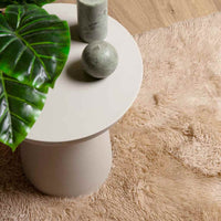 Tappeto Shaggy a Pelo Lungo NAVARRA Beige 120x170 cm poliestere 4102821