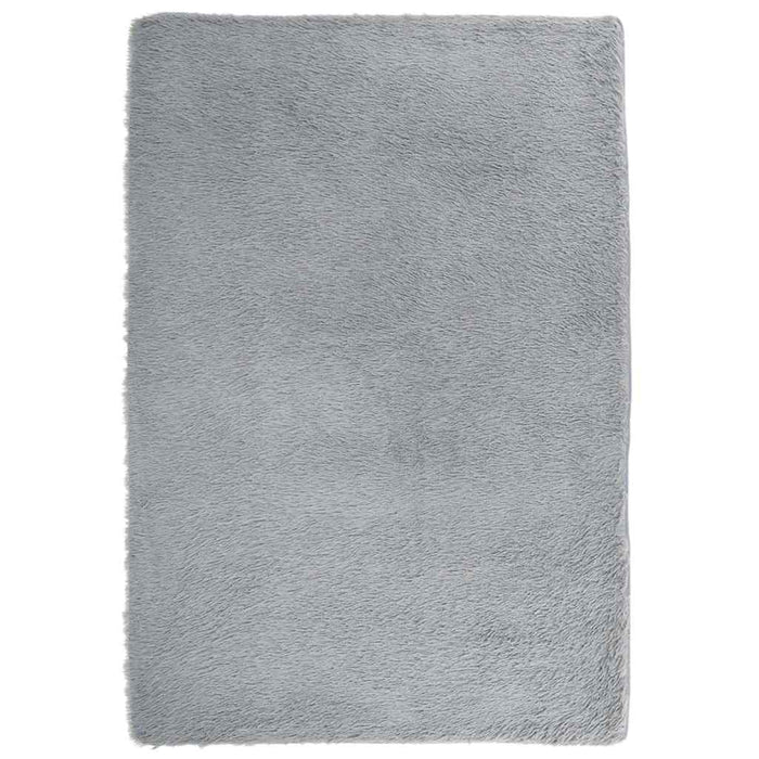 vidaXL Tappeto Shaggy a Pelo Lungo NAVARRA Grigio Chiaro 120x170 cm