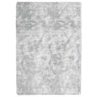 Tappeto Shaggy a Pelo Lungo NAVARRA Grigio Chiaro 120x170 cm 4102826