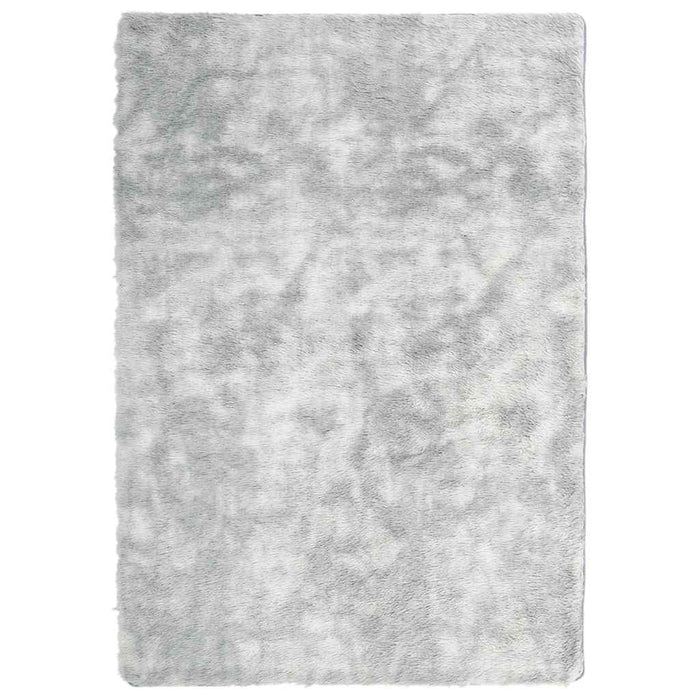 Tappeto Shaggy a Pelo Lungo NAVARRA Grigio Chiaro 120x170 cm 4102826