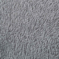 vidaXL Tappeto Shaggy a Pelo Lungo NAVARRA Grigio Chiaro 120x170 cm