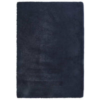 Tappeto Shaggy a Pelo Lungo NAVARRA Blu Marino 120x170 cm 4102827