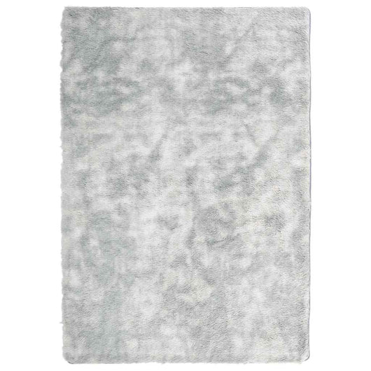 Tappeto Shaggy a Pelo Lungo NAVARRA Grigio Argento 120x170cm
