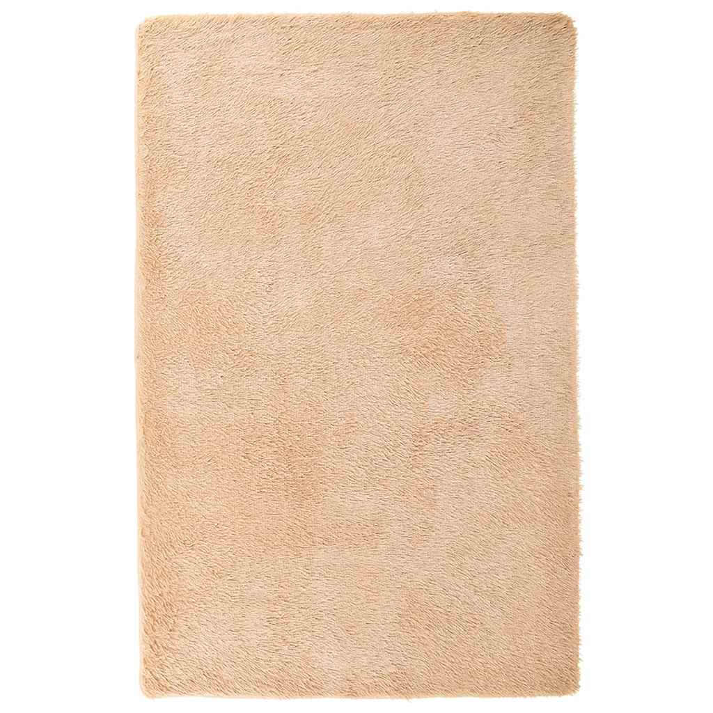 Tappeto Shaggy a Pelo Lungo NAVARRA Beige 130x200 cm poliestere
