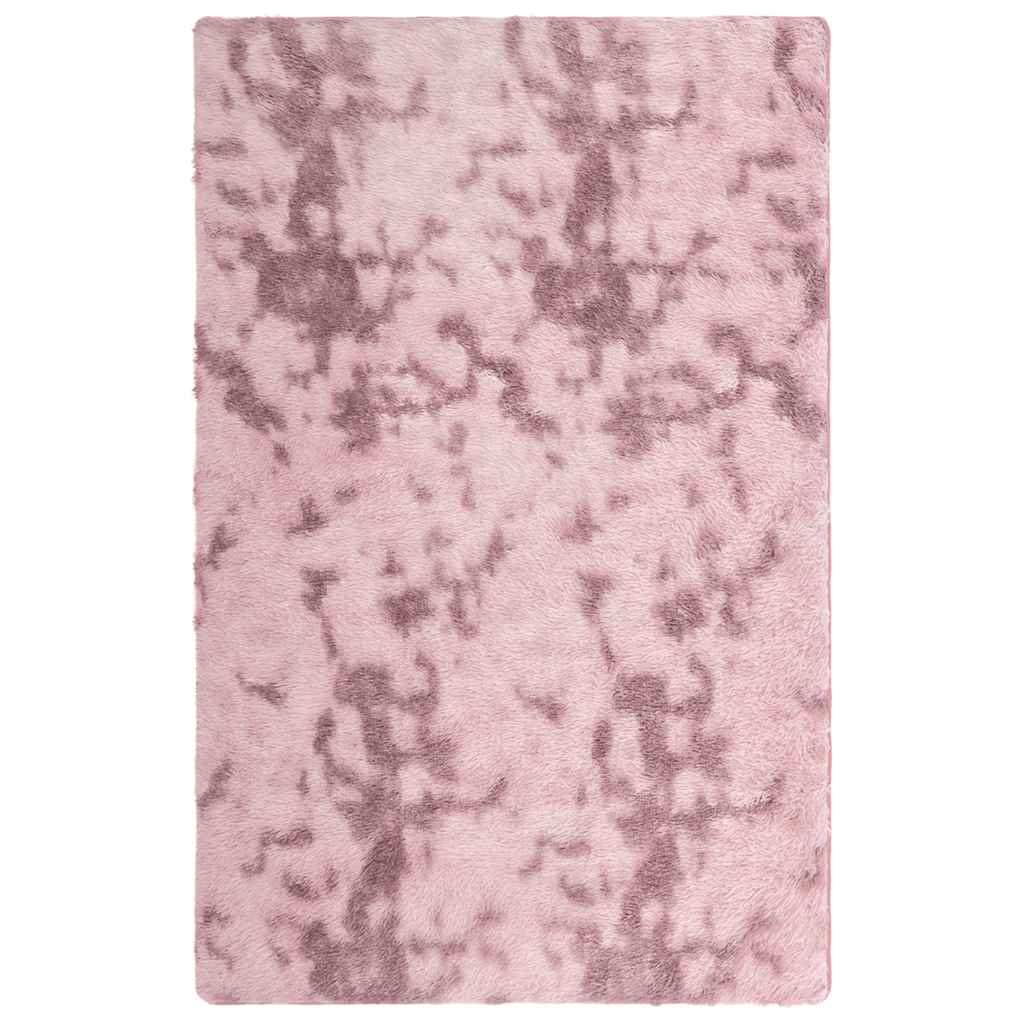 Tappeto Shaggy a Pelo Lungo NAVARRA Rosa Antico 130x200cm 4102833