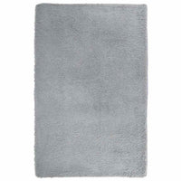 Tappeto Shaggy a Pelo Lungo NAVARRA Grigio Chiaro 130x200 cm