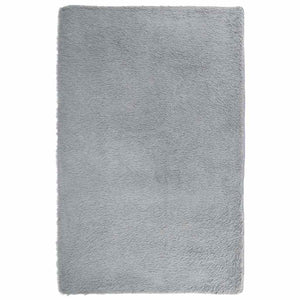 Tappeto Shaggy a Pelo Lungo NAVARRA Grigio Chiaro 130x200 cm