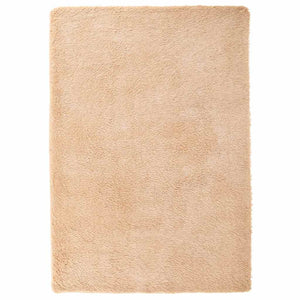 Tappeto Shaggy a Pelo Lungo NAVARRA Beige 160x230 cm poliestere