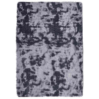 Tappeto Shaggy a Pelo Lungo NAVARRA Grigio Scuro 160x230 cm