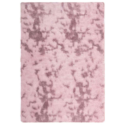 Tappeto Shaggy a Pelo Lungo NAVARRA Rosa Antico 160x230cm