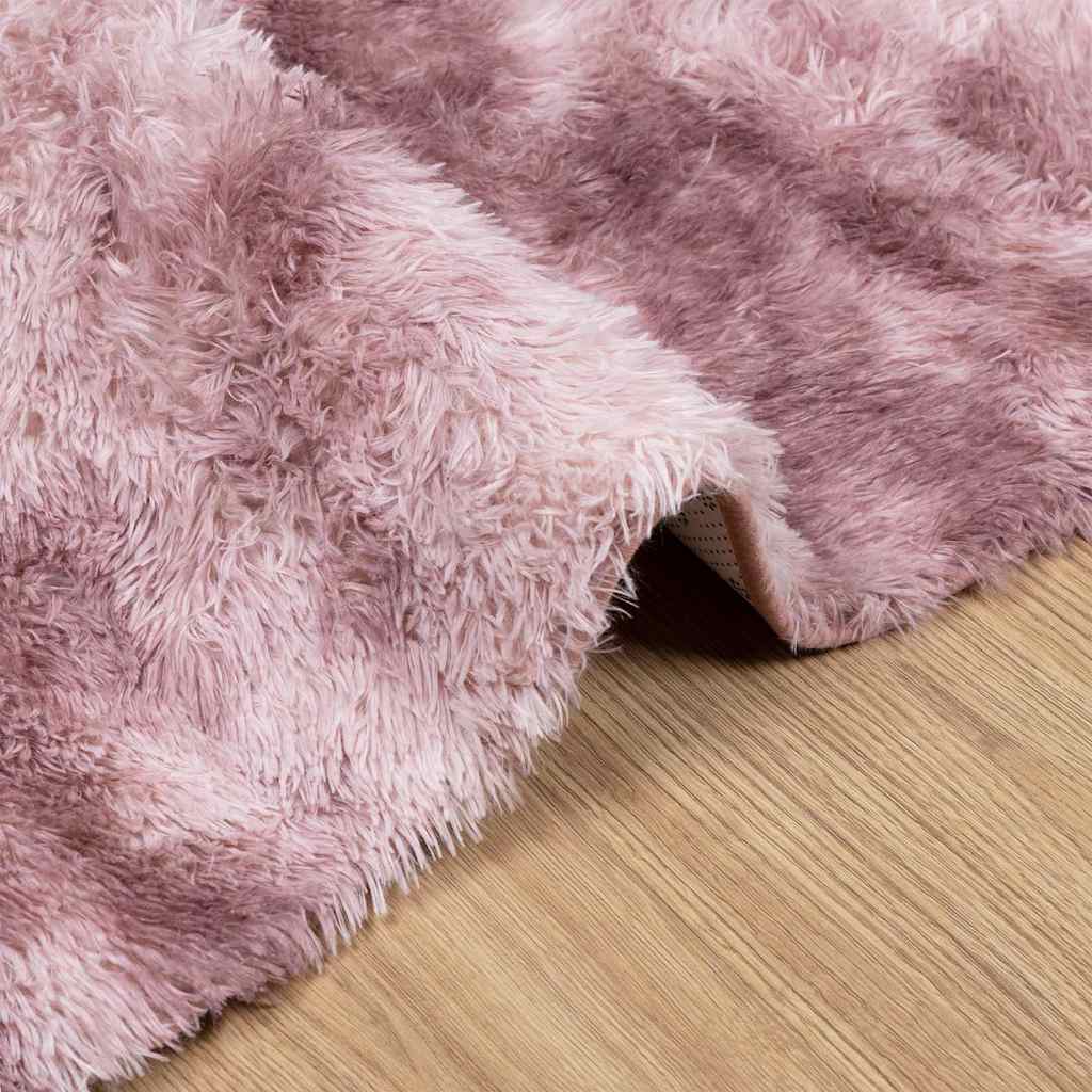 Tappeto Shaggy a Pelo Lungo NAVARRA Rosa Antico 160x230cm 4102841