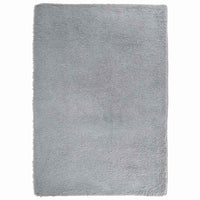 Tappeto Shaggy a Pelo Lungo NAVARRA Grigio Chiaro 160x230 cm