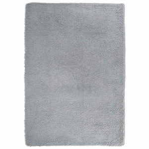 Tappeto Shaggy a Pelo Lungo NAVARRA Grigio Chiaro 160x230 cm 4102842