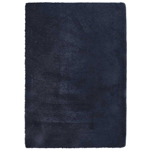 Tappeto Shaggy a Pelo Lungo NAVARRA Blu Marino 160x230 cm