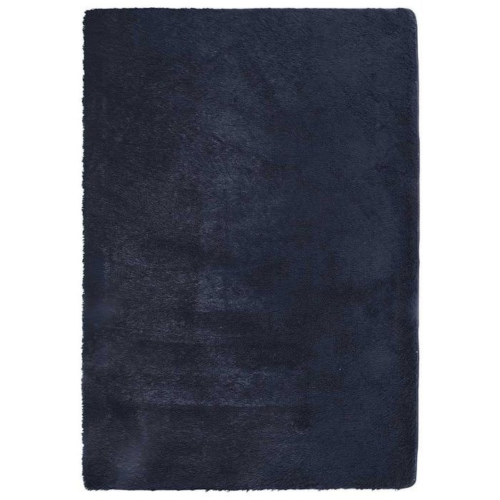 Tappeto Shaggy a Pelo Lungo NAVARRA Blu Marino 160x230 cm