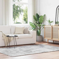 vidaXL Tappeto Shaggy a Pelo Lungo NAVARRA Grigio Argento 160x230cm