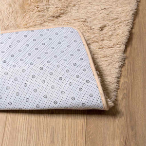 vidaXL Tappeto Shaggy a Pelo Lungo NAVARRA Beige 200x290 cm poliestere