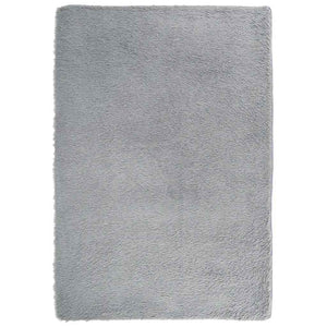 Tappeto Shaggy a Pelo Lungo NAVARRA Grigio Chiaro 200x290 cm 4102850