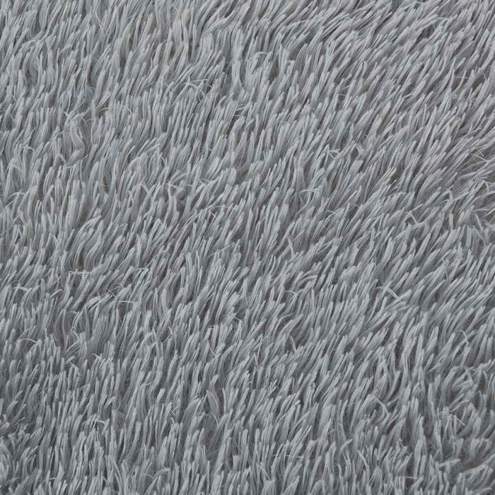 vidaXL Tappeto Shaggy a Pelo Lungo NAVARRA Grigio Chiaro 200x290 cm